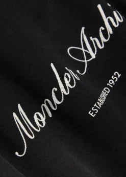 Logo-embroidered cotton-blend sweatshirt