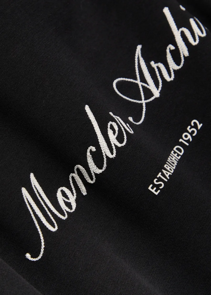 Logo-embroidered cotton-blend sweatshirt