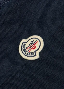 Logo-embroidered cotton-blend jumper