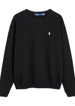Logo-embroidered cotton-blend sweatshirt
