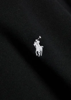 Logo-embroidered cotton-blend sweatshirt
