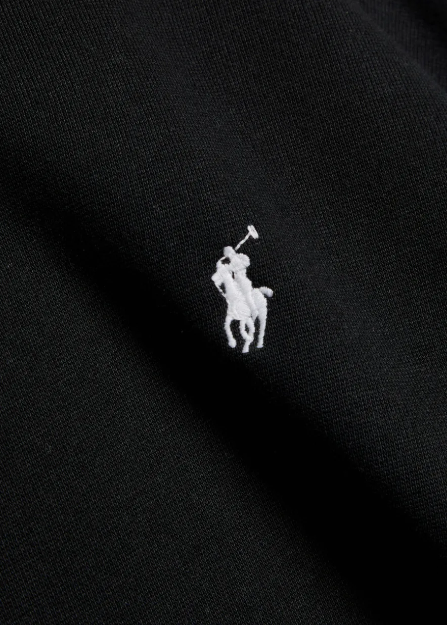 Logo-embroidered cotton-blend sweatshirt