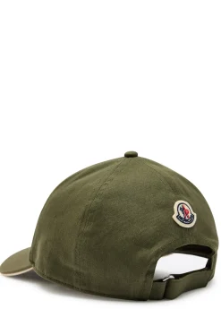 Logo-embroidered cotton cap