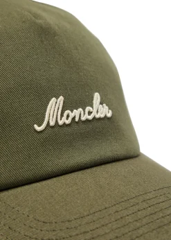 Logo-embroidered cotton cap