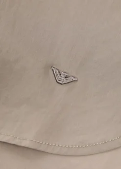 Logo-embroidered cotton-poplin shirt