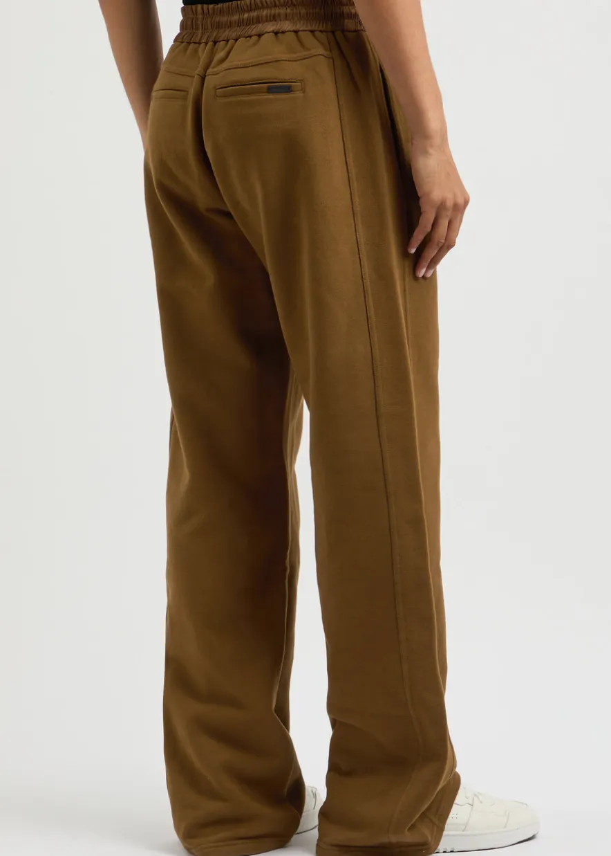 Logo-embroidered cotton sweatpants