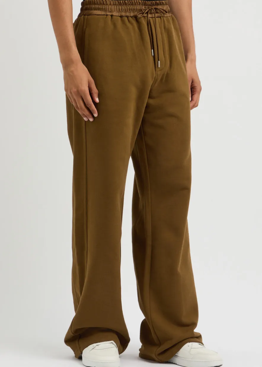 Logo-embroidered cotton sweatpants