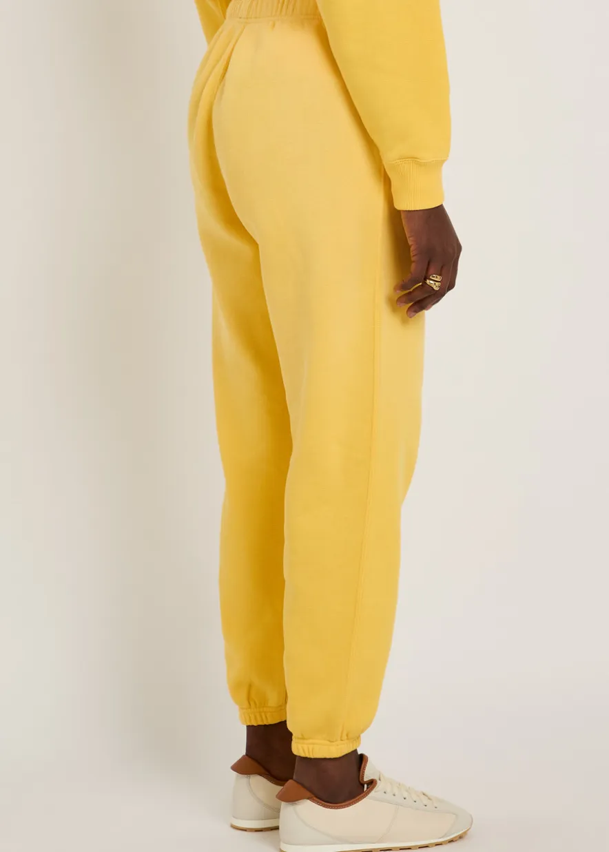 Logo-embroidered cotton sweatpants