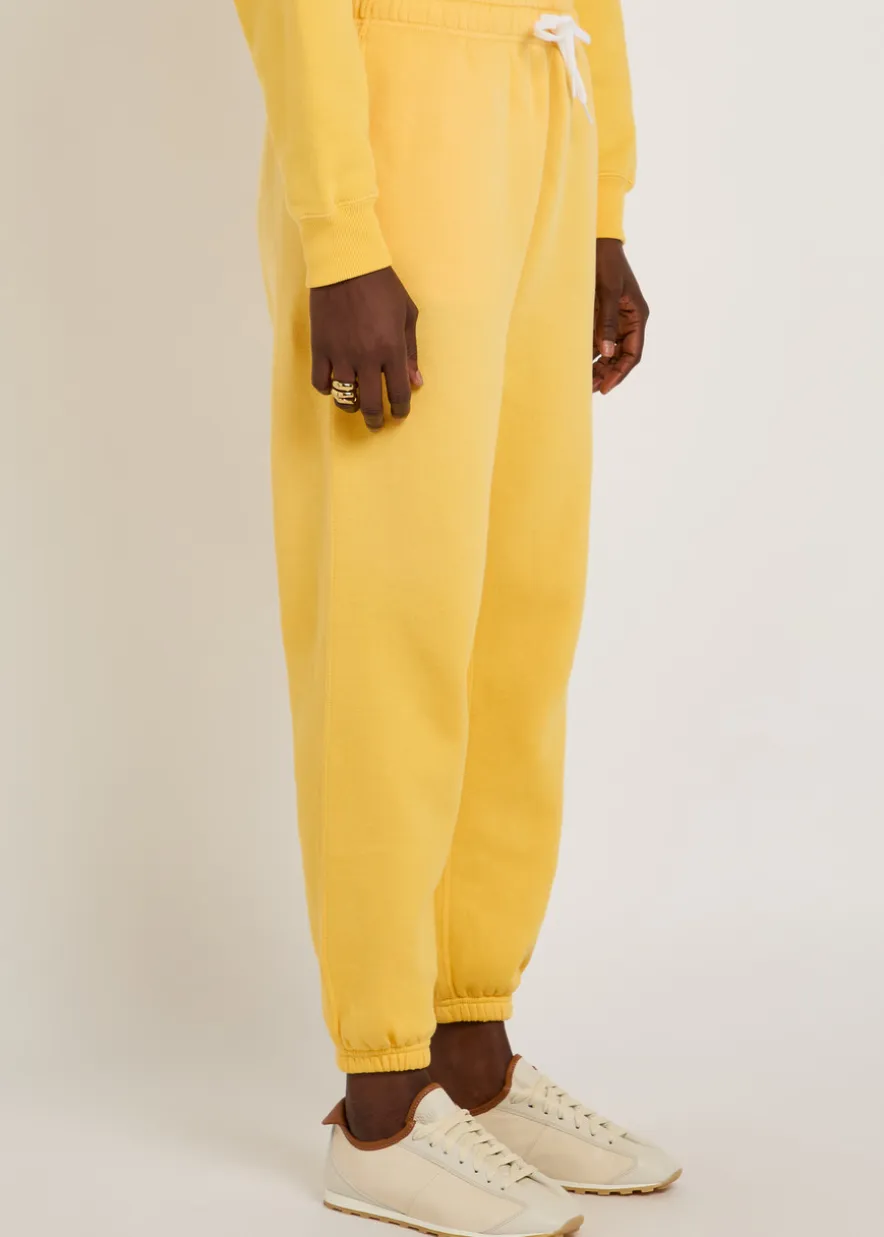 Logo-embroidered cotton sweatpants
