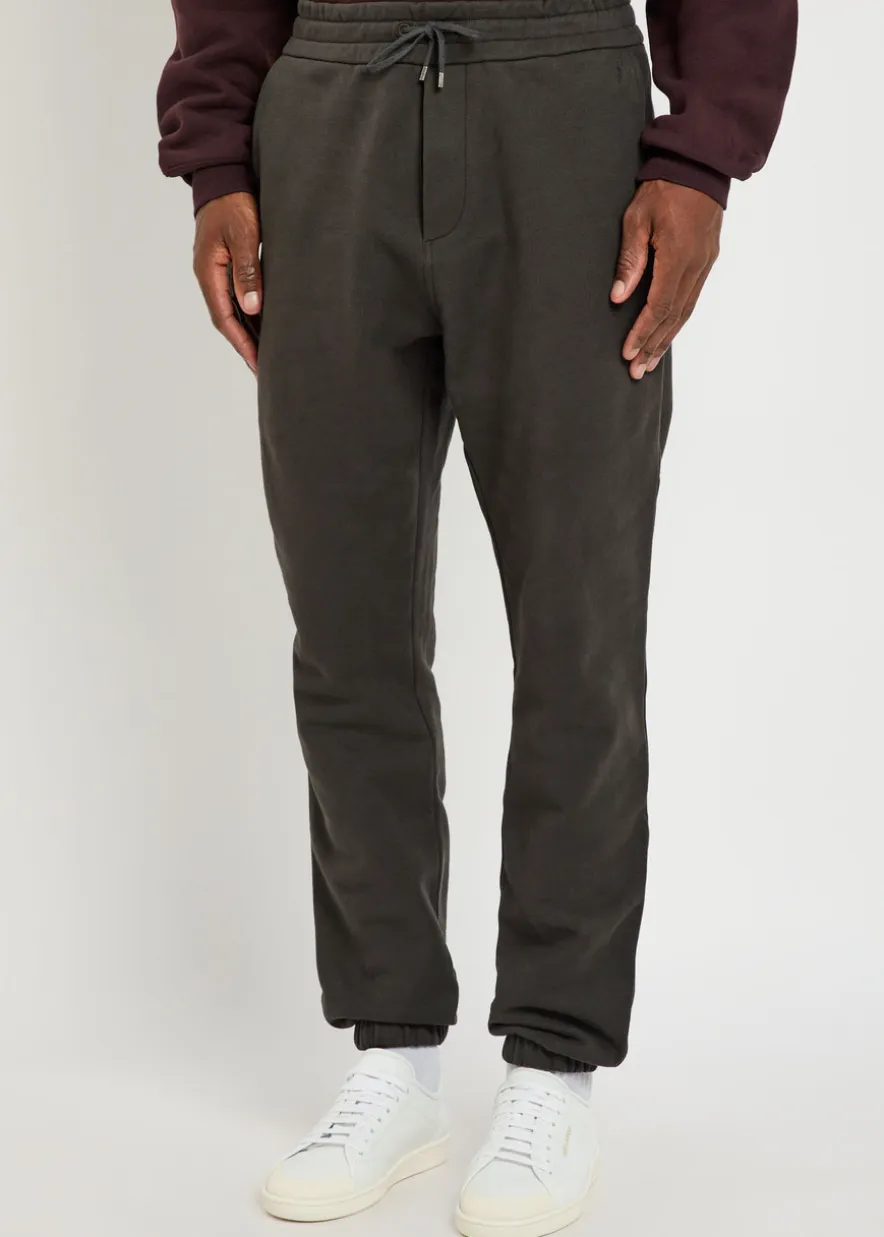 Logo-embroidered cotton sweatpants