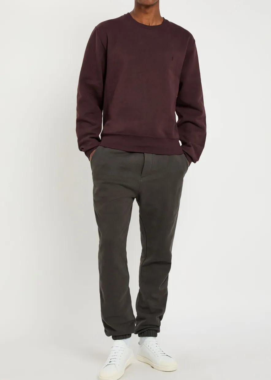 Logo-embroidered cotton sweatpants