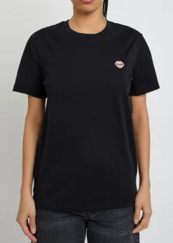 Logo-embroidered cotton T-shirt