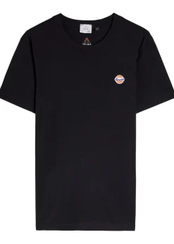 Logo-embroidered cotton T-shirt