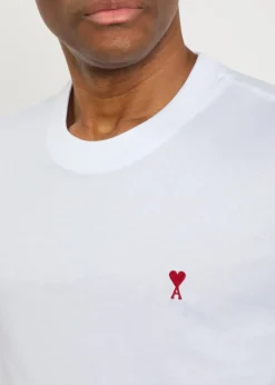 Logo-embroidered cotton T-shirt