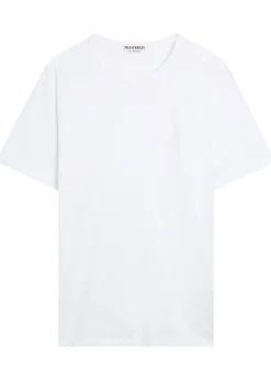 Logo-embroidered cotton T-shirt