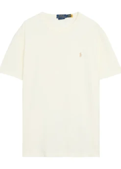 Logo-embroidered cotton T-shirt