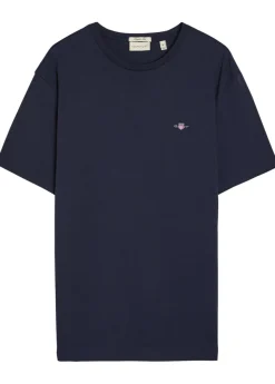 Logo-embroidered cotton T-shirt