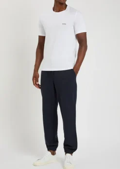 Logo-embroidered cotton T-shirt - set of three