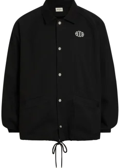 Logo-embroidered cotton-twill track jacket