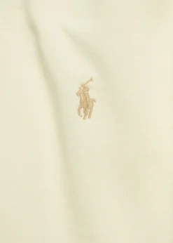 Logo-embroidered hooded cotton sweatshirt