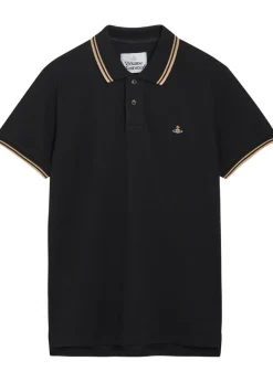 Logo-embroidered piqué cotton polo shirt