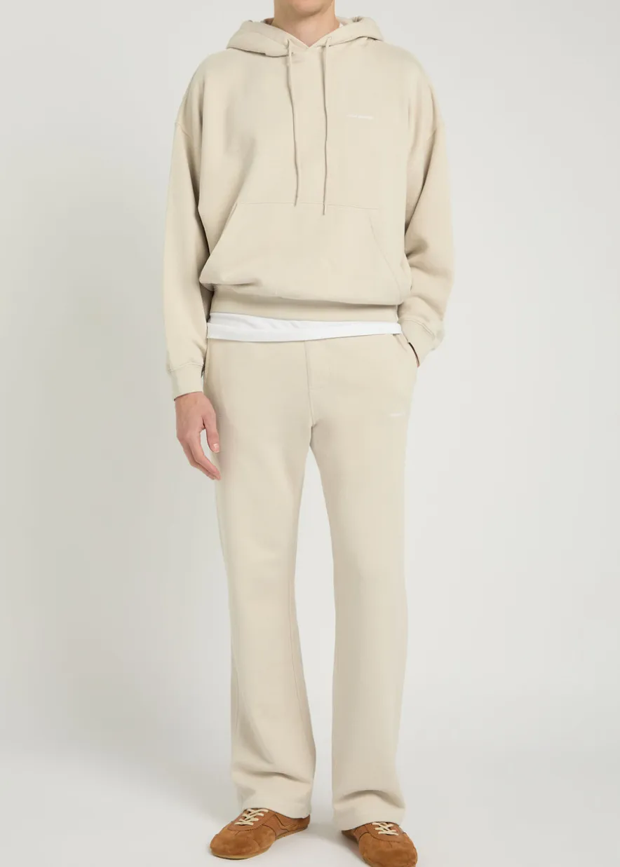 Logo-embroidered straight-leg sweatpants