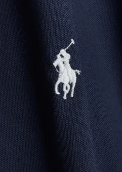 Logo-embroidered stretch-cotton polo shirt