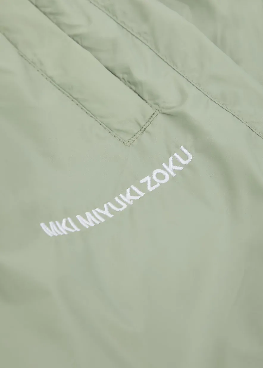 Logo-embroidered swim shorts