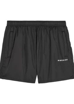Logo-embroidered swim shorts