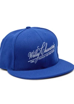 Logo-embroidered twill cap