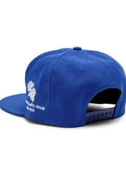 Logo-embroidered twill cap