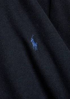 Logo-embroidered waffle-knit jumper