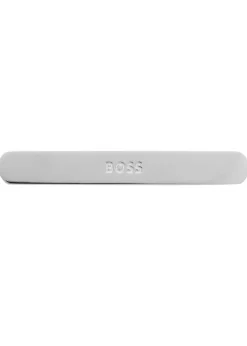 Logo-engraved tie clip