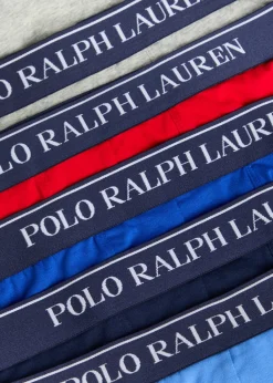 Logo-jacquard stretch-cotton trunks - set of five