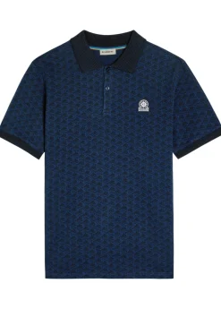 Logo-monogrammed cotton polo shirt