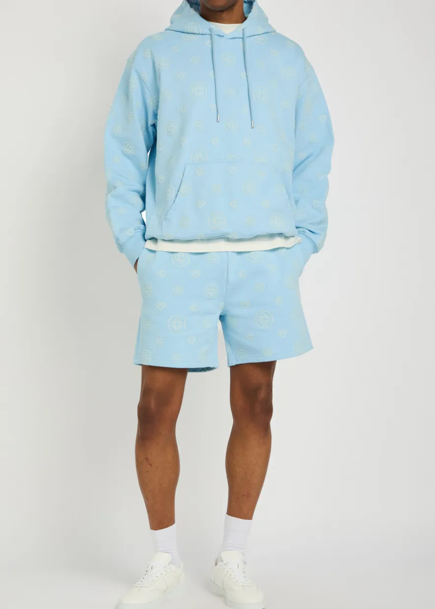 Logo-monogrammed cotton shorts