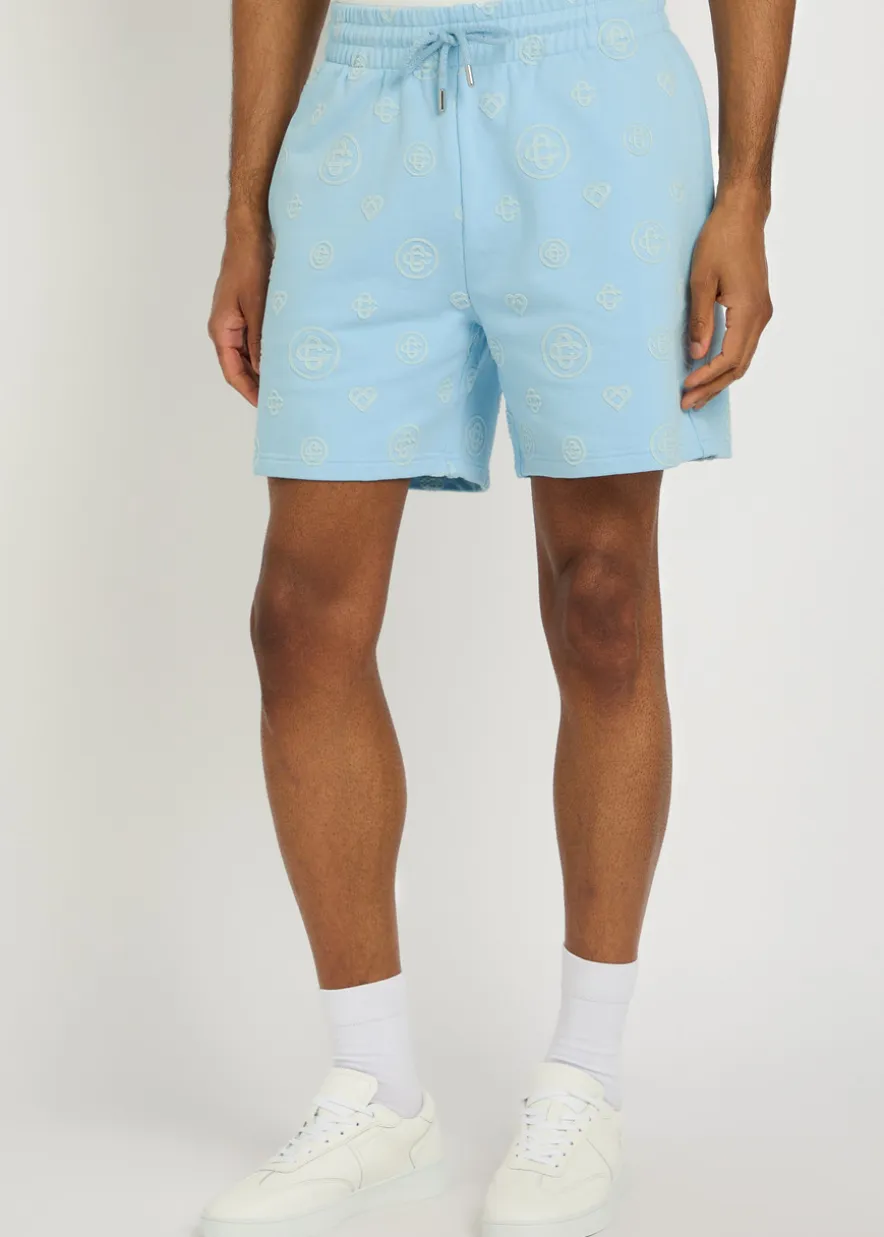 Logo-monogrammed cotton shorts