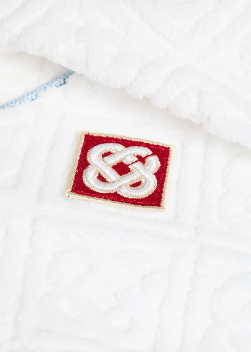 Logo-monogrammed terry shirt