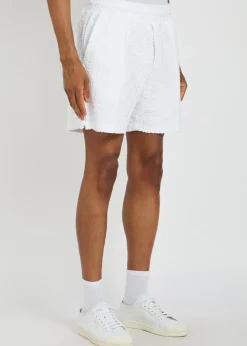 Logo-monogrammed terry shorts
