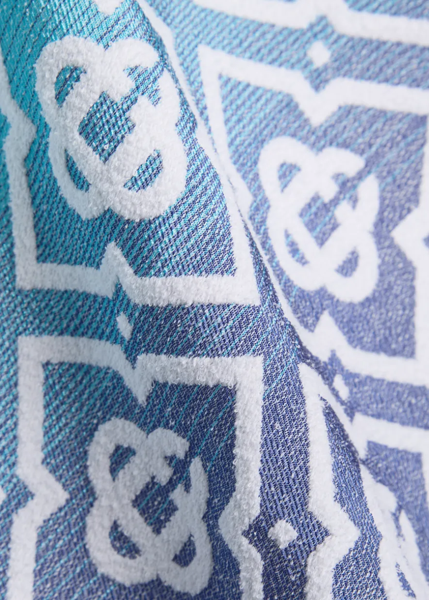 Logo-monogrammed woven overshirt