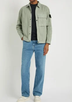 Logo nylon overshirt
