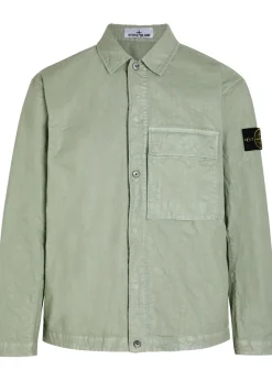 Logo nylon overshirt