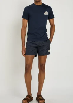 Logo nylon swim shorts