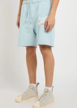 Logo-print cotton shorts