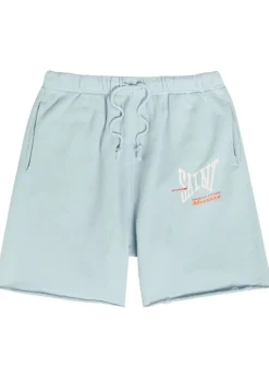 Logo-print cotton shorts