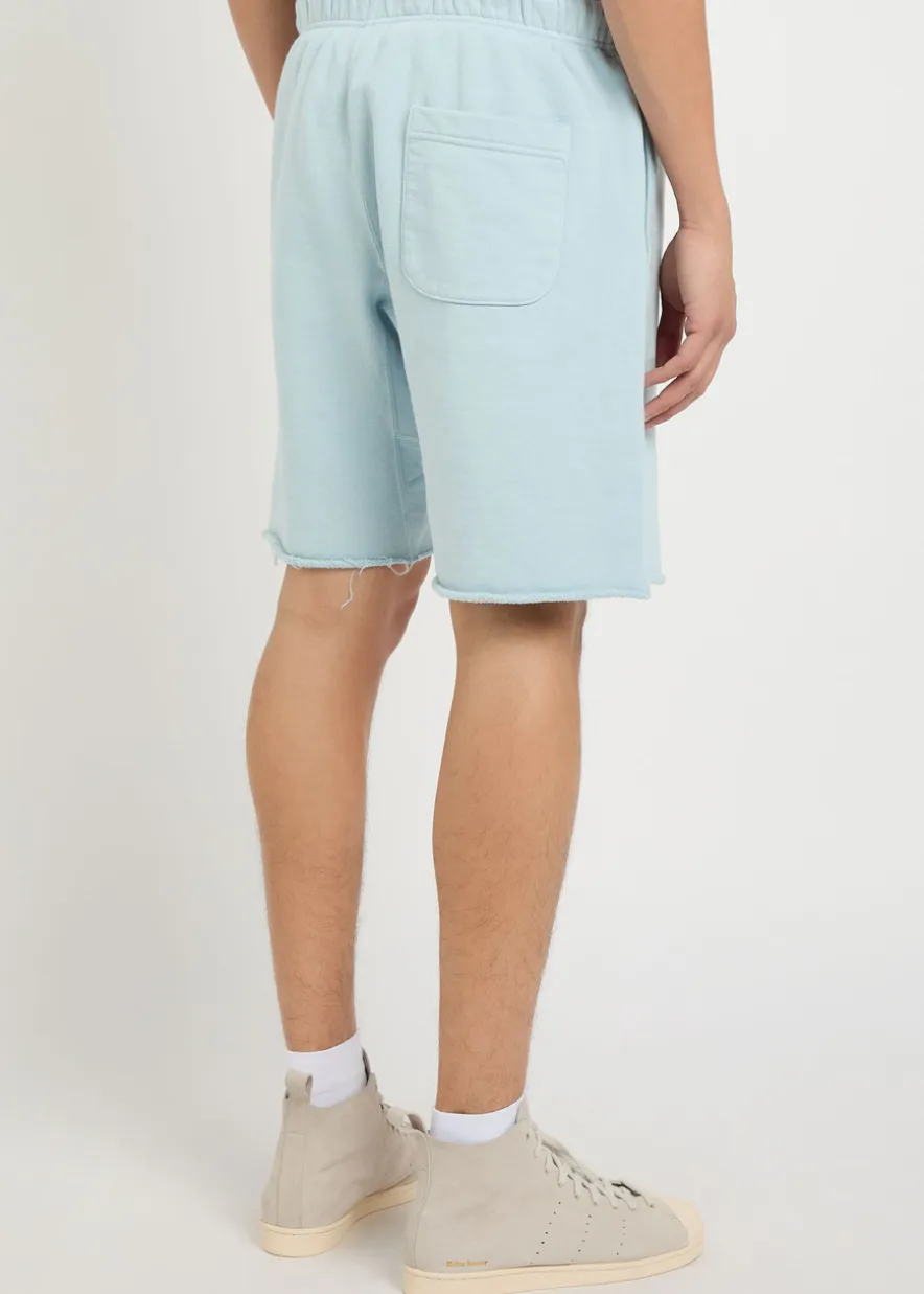 Logo-print cotton shorts