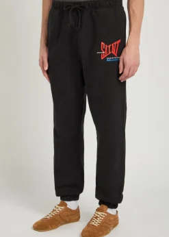 Logo-print cotton sweatpants