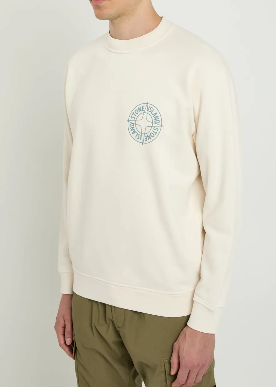 Logo-print cotton sweatshirt