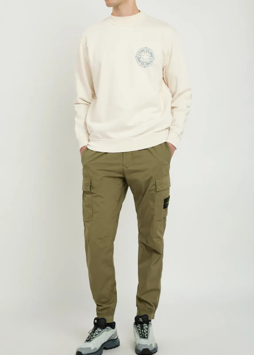 Logo-print cotton sweatshirt