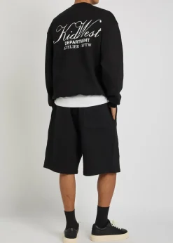 Logo-print cotton sweatshirt